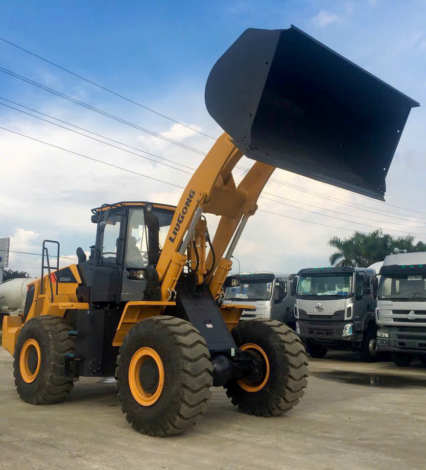xe xúc lật LiuGong nhập khẩu